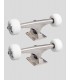 COMBO ENJOI PANDA TENSOR TRUCKS & WHEELS 5.25 PLATA