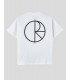 CAMISETA POLAR SKATE CO STROKE LOGO TEE WHITE