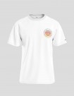 CAMISETA TOMMY JEANS CIRCULAR GRAPHIC TEE WHITE