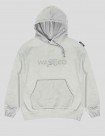 SUDADERA WASTED PARIS CHILL SIGNATURE FADED HOODIE FOG WHITE