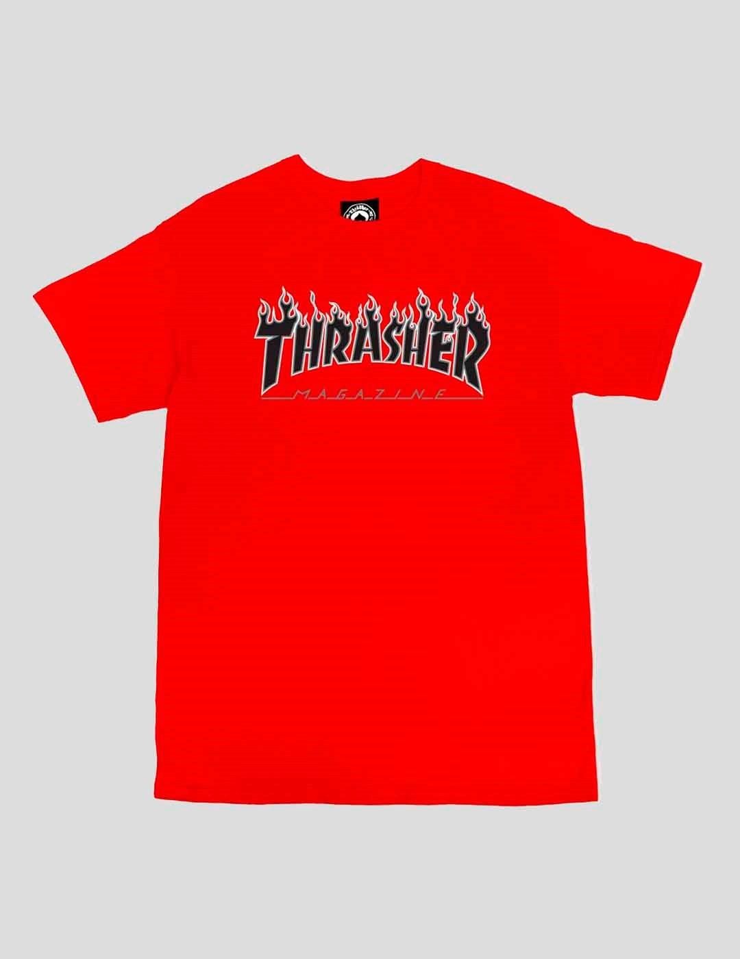 Camiseta Thrasher Flame Black | ubicaciondepersonas.cdmx.gob.mx