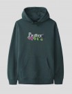 SUDADERA BUTTER GOODS VINE CLASSIC LOGO HOODIE FOREST GREEN