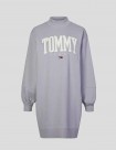 SUDADERA TOMMY JEANS COLLEGE DRESS HOODIE LOVELY LAVENDER