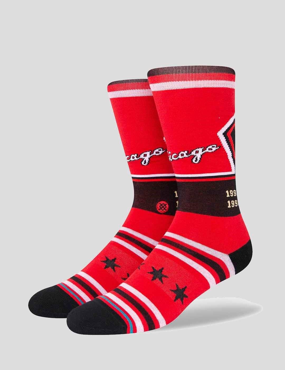 CALCETINES STANCE BULLS CE 2022 SOCKS RED