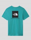 CAMISETA THE NORTH FACE RED BOX TEE  PORCELAIN GREEN