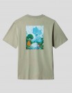 CAMISETA THE NORTH FACE HERITAGE SS GRAPHIC TEE TEA GREEN