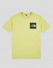 CAMISETA THE NORTH FACE S/S FINE TEE WEEPING YELLOW