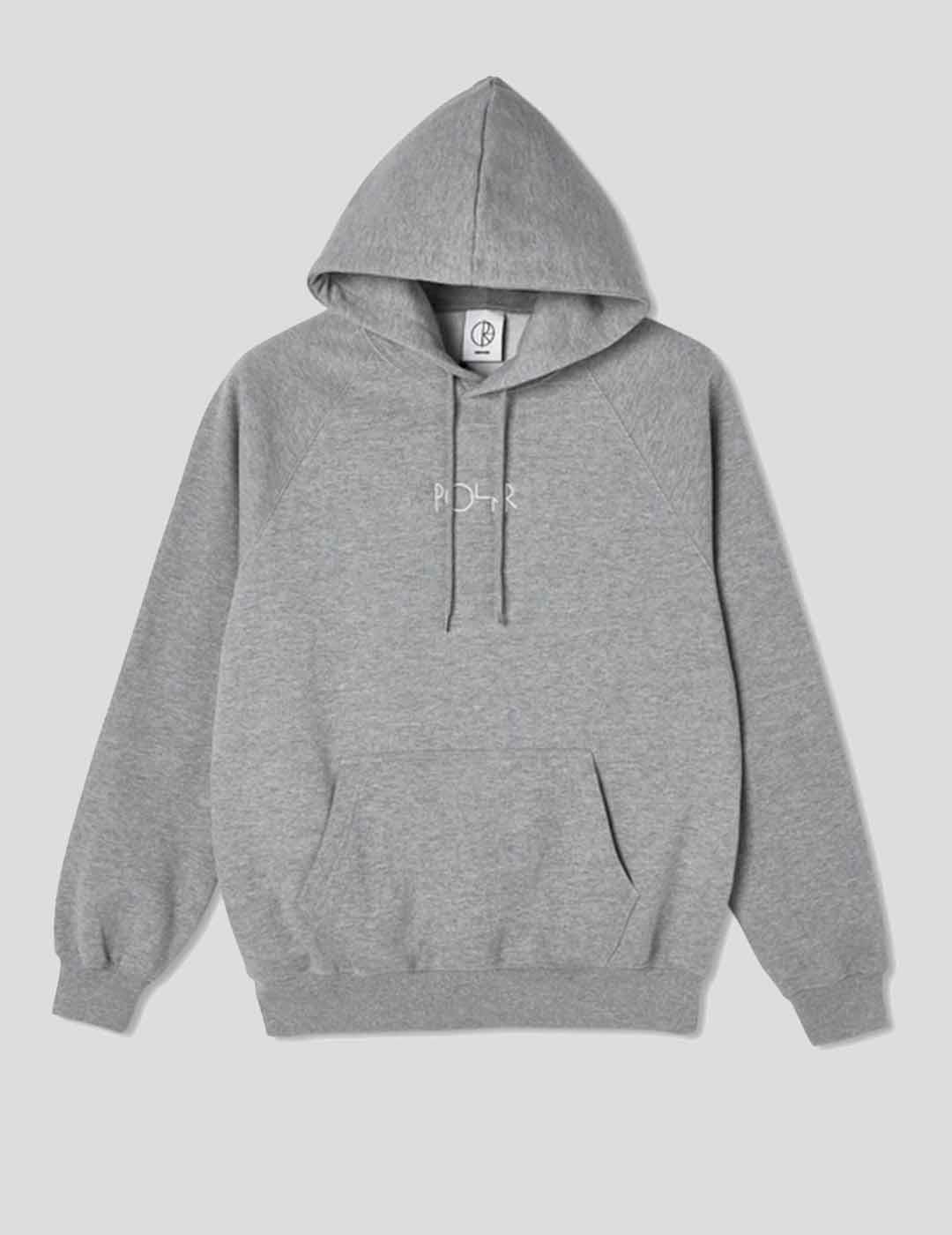 SUDADERA POLAR SKATE CO DEFAULT HOODIE HEATHER GREY