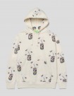 SUDADERA HUF CANNED HOODIE  OFF WHITE