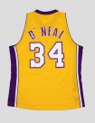 CAMISETA MITCHELL & NESS LAKERS SHAQ O'NEAL SWINGMAN ORO CLARO