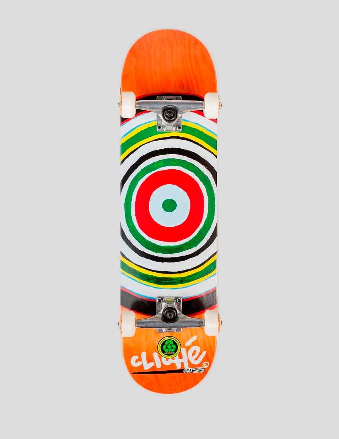 SKATE COMPLETO CLICHE PAINTED CIRCLE FP 8.25" MULTI