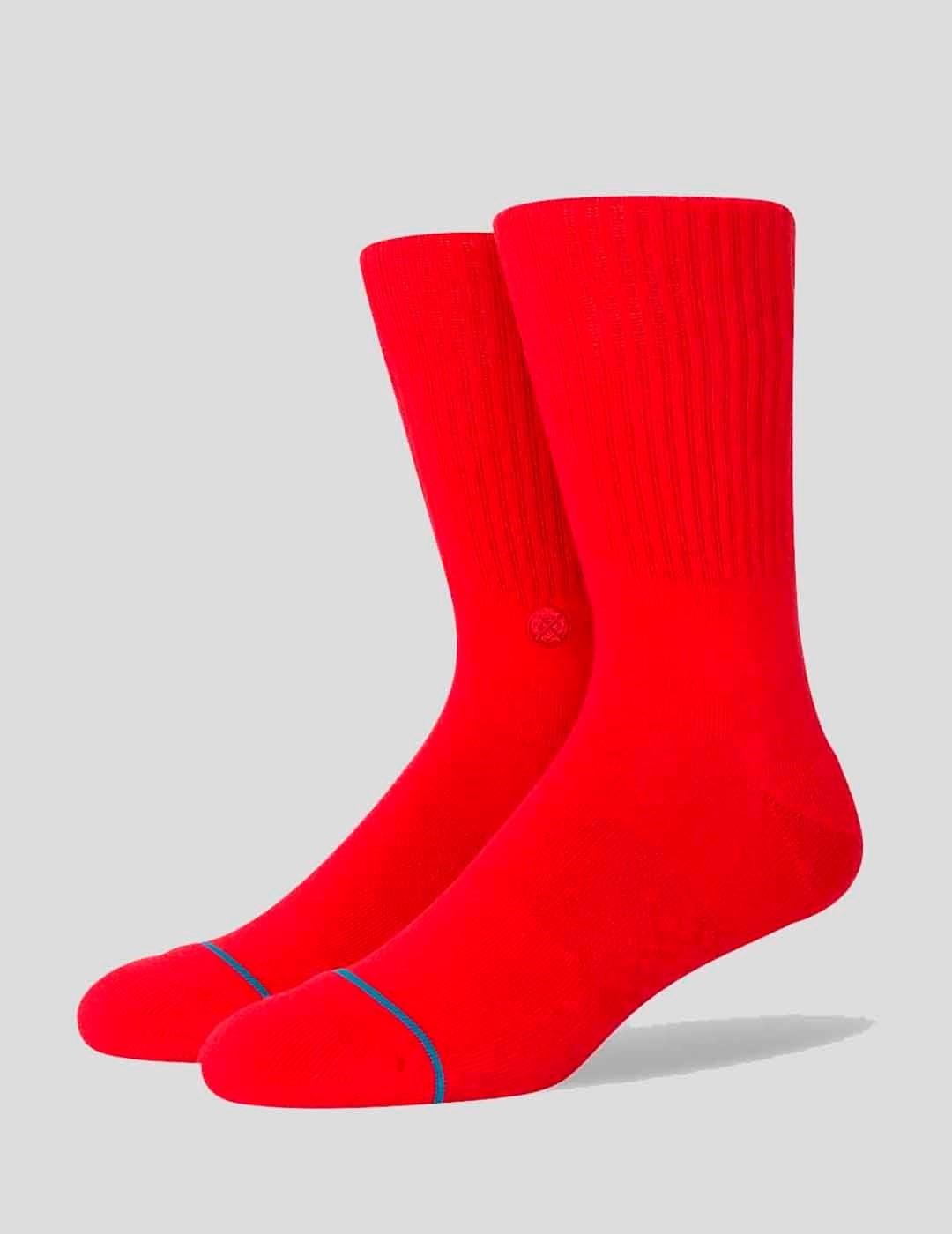 CALCETINES STANCE ICON SOCKS RED