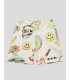 SHORTS MARKET X SMILEY COLORING BOOK AOP SHORTS CREAM