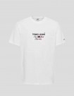CAMISETA TOMMY JEANS TJM TIMELESS FONT TEE ANCIENT WHITE