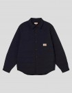 CHAQUETA STUSSY QUILTED FATIGUE SHIRT BLACK