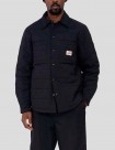 CHAQUETA STUSSY QUILTED FATIGUE NEGRA