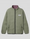 CHAQUETA BUTTER GOODS QUILTED REVERSIBLE JACKET ARMY / BERRY