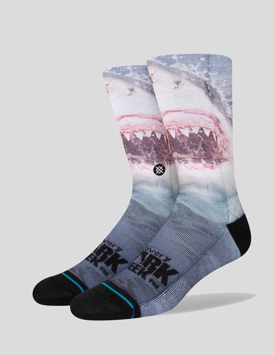 CALCETINES STANCE PEARLY WHITES SOCKS BLUE