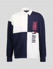 CAMISETA TOMMY JEANS RLXD ARCHIVE RUG POLO NAVY/WHITE