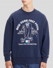SUDADERA TOMMY JEANS LOGO GRAPHIC RELAXED CREW NAVY