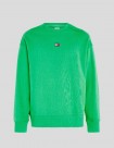 SUDADERA TOMMY JEANS RELAXED SMALL BADGE CREW GREEN