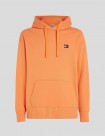 SUDADERA TOMMY JEANS RELAXED SMALL BADGE HOODIE ORANGE