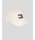 GORRA TOMMY JEANS HERITAGE CAP WHITE