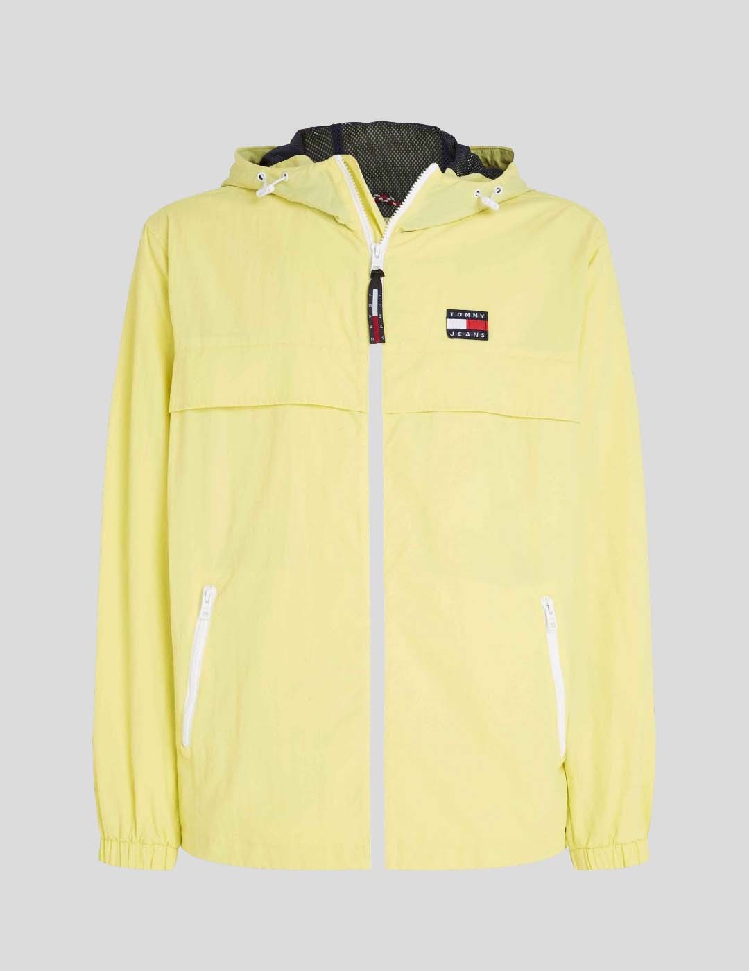 CHAQUETA TOMMY JEANS CHICAGO WINDBREAKER  LIME GREEN
