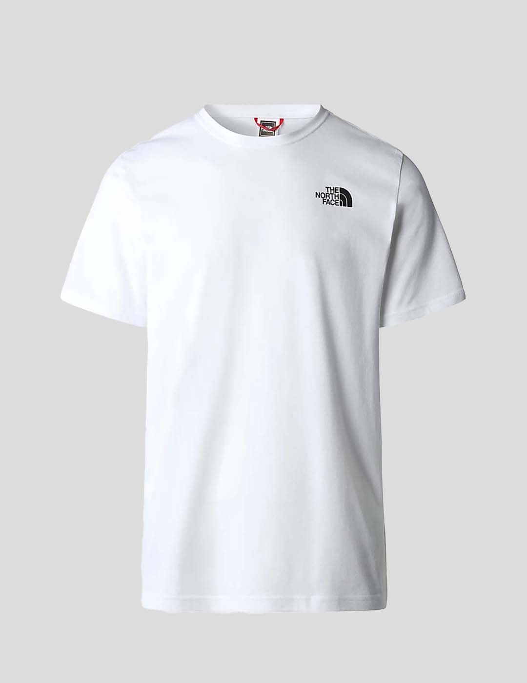 CAMISETA THE NORTH FACE RED BOX TEE   TNF WHITE/GRADIENT PRINT