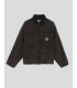 CHAQUETA STUSSY WASHED CANVAS SHOP JACKET  BLACK