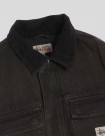 CHAQUETA STUSSY WASHED CANVAS SHOP JACKET  BLACK
