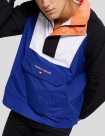  Chaqueta Tommy Jeans Relajada Colorblock Popover C9B Multicolor