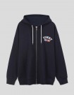 SUDADERA TOMMY JEANS OVERSIZE ARCHIVE ZIP HOODIE DW5 BLACK
