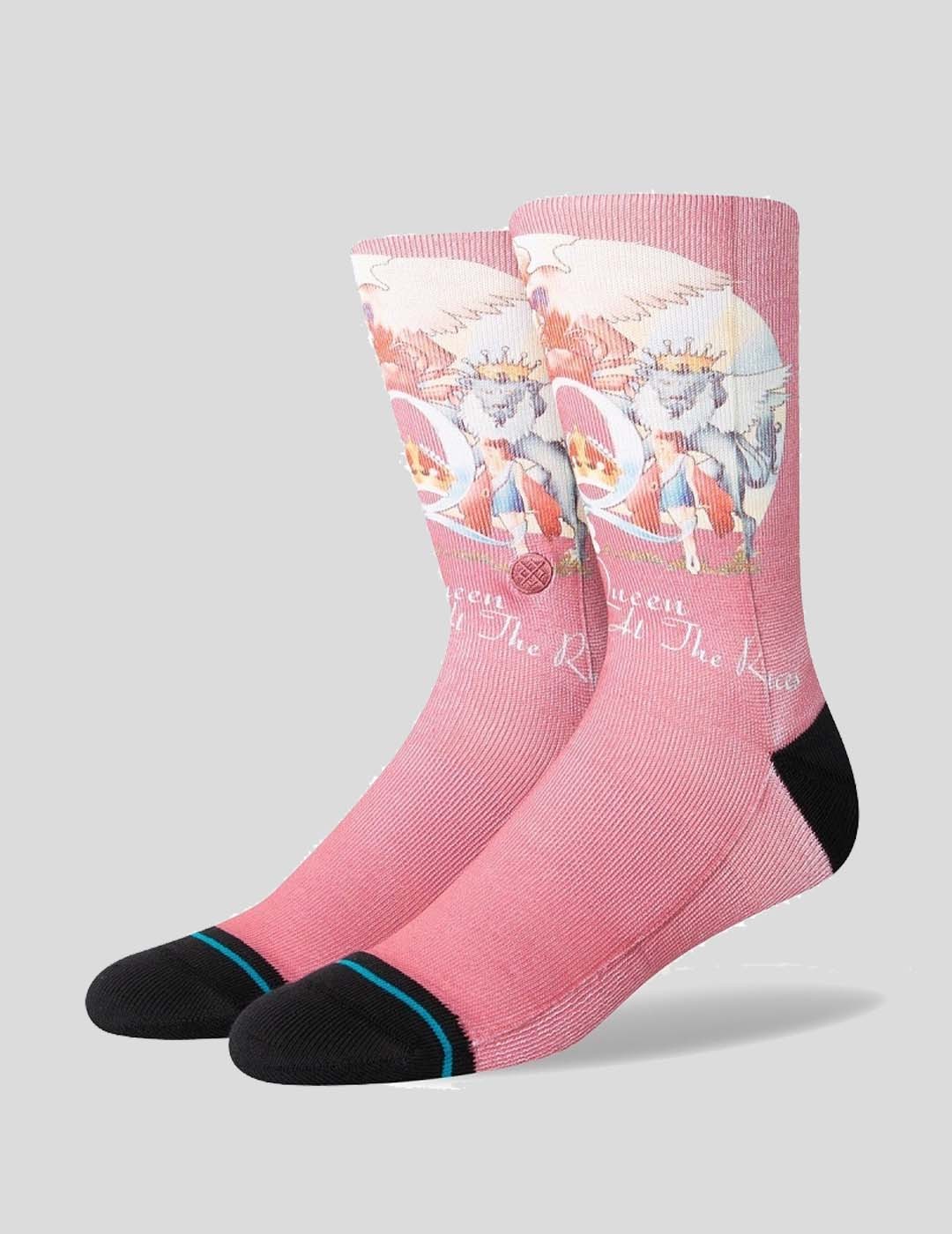 CALCETINES STANCE RACES SOCKS  DUSTY ROSE