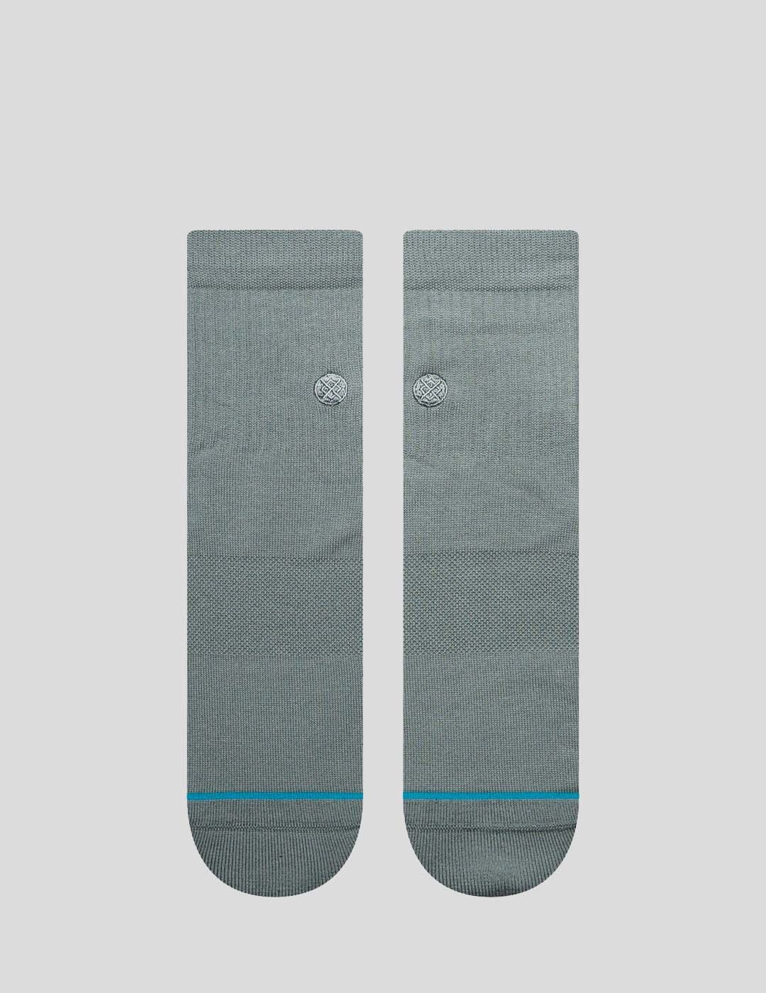 CALCETINES STANCE ICON QUARTER SOCKS  TEAL