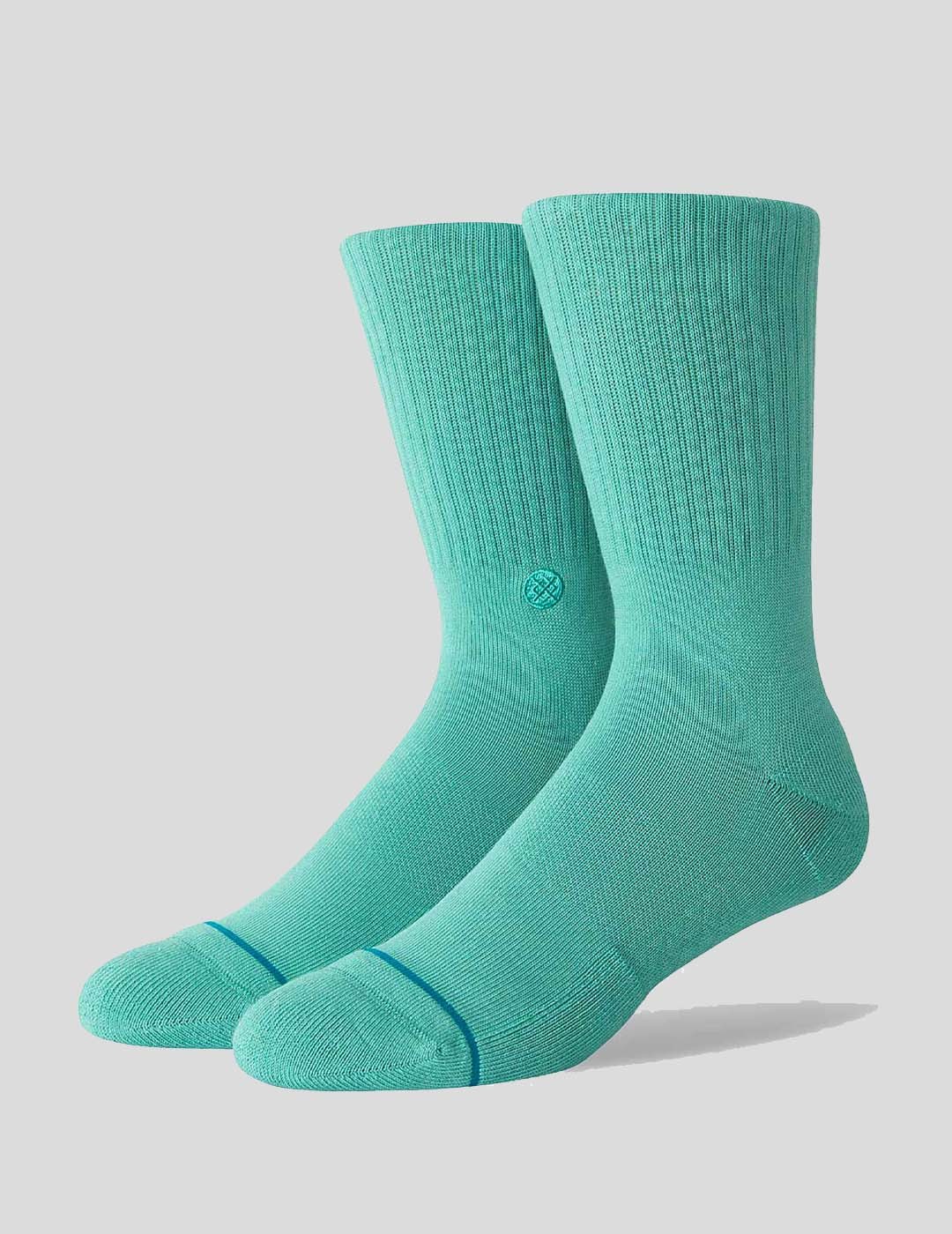 CALCETINES STANCE ICON SOCKS  TURQUOISE