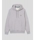 SUDADERA LACOSTE SUDADERA CON CAPUCHA ALGODÓN ECOLÓGICO  ARGENT CHINE