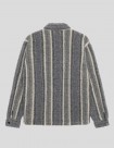 CAMISA STUSSY STRIPE SHERPA SHIRT  CHARCOAL