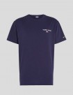 CAMISETA TOMMY JEANS LINEAR BACK PRINTER TEE C87 NAVY