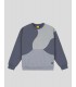 SUDADERA DIME VOLCANIC CREW  DUSTY BLUE