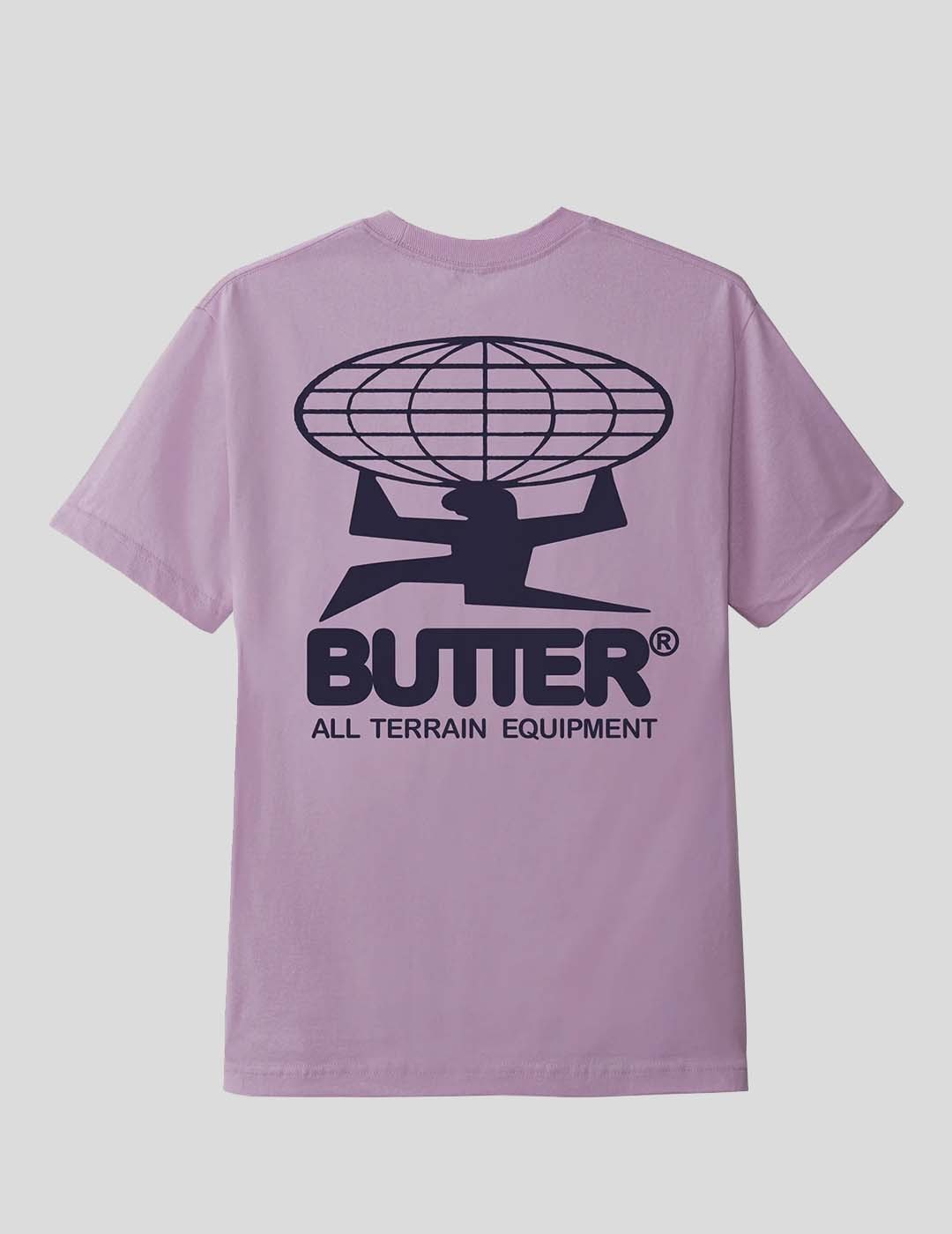 CAMISETA BUTTER GOODS ALL TERRAIN TEE  WASHED BERRY