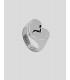 ACCESORIOS TWOJEYS BROKEN HEART RING  SILVER