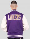 Chaqueta Mitchell & Ness NBA Varsity - LA Lakers Púrpura