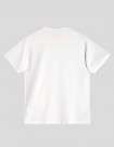 CAMISETA CARHARTT WIP  AMERICAN SCRIPT TEE  WHITE