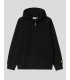 SUDADERA CARHARTT WIP  HOODED CHASE JACKET  BLACK/GOLD