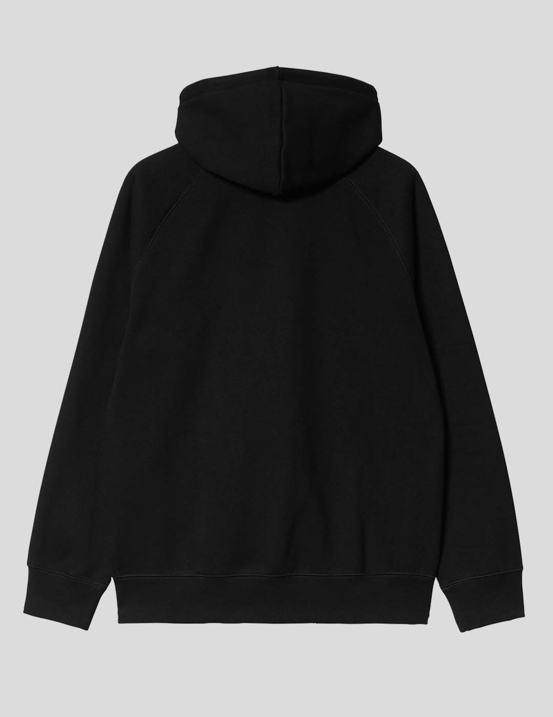SUDADERA CARHARTT WIP HOODED CHASE JACKET NEGRO/ORO