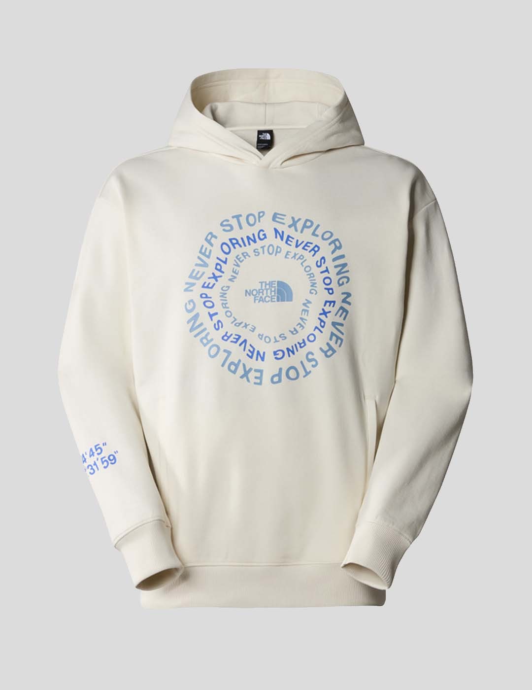 SUDADERA THE NORTH FACE NSE GRAPHIC HOODIE  WHITE DUNE