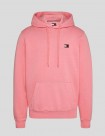 SUDADERA TOMMY JEANS WASHED BADGE HOODIE TIC PINK