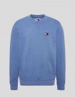 SUDADERA TOMMY JEANS WASHED BADGE CREW C6C BLUE