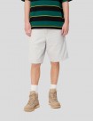 SHORTS CARHARTT WIP SINGLE KNEE SHORT SONIC SILVER
